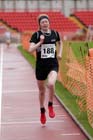 Lucy Hayes (Newcastle Under Lyme College) winning the 800 metres, British College Championships, Gateshead International Stadium.